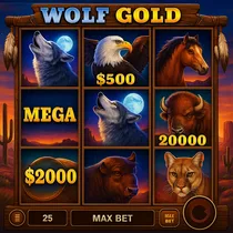 Spinanga - Wolf Gold Slot Game - Pragmatic Play